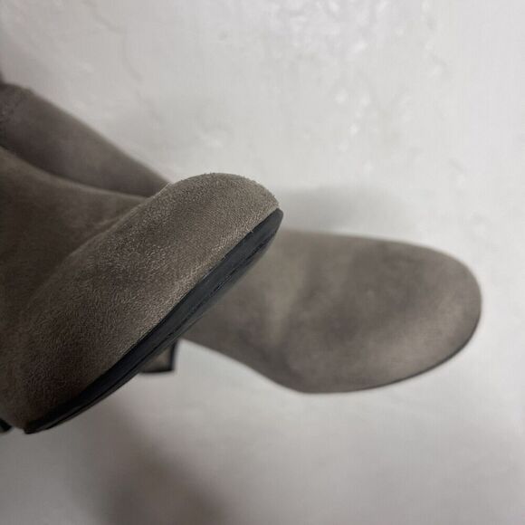 Liz Claiborne Yarmont Block Heel Over the Knee Boots Tan Taupe Size 6M - Picture 11 of 16